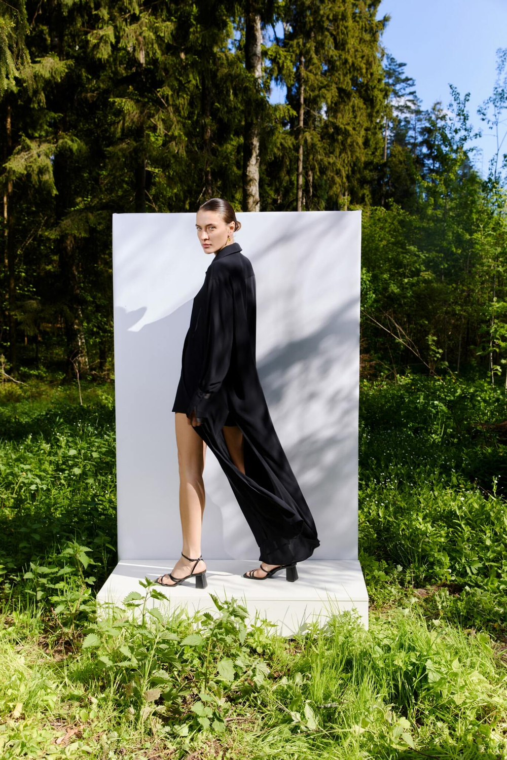 Рубашка макси