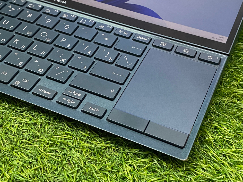 Ноутбук Asus 14' Touch screen i7-1165G7/FHD IPS + ScreenPad Plus/16GB/1TB/Iris XE/ ZenBook DUO 14[UX482EA-HY222T]/Windows 11