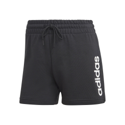 Женские теннисные шорты adidas Essentials Linear French Terry Shorts Women - Black
