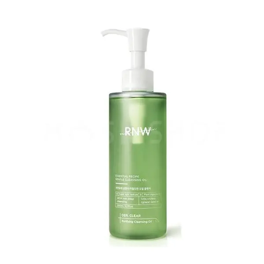 Масло гидрофильное с экстрактом виноградных косточек RNW Der. Clear Purifying Cleansing Oil, 200 мл