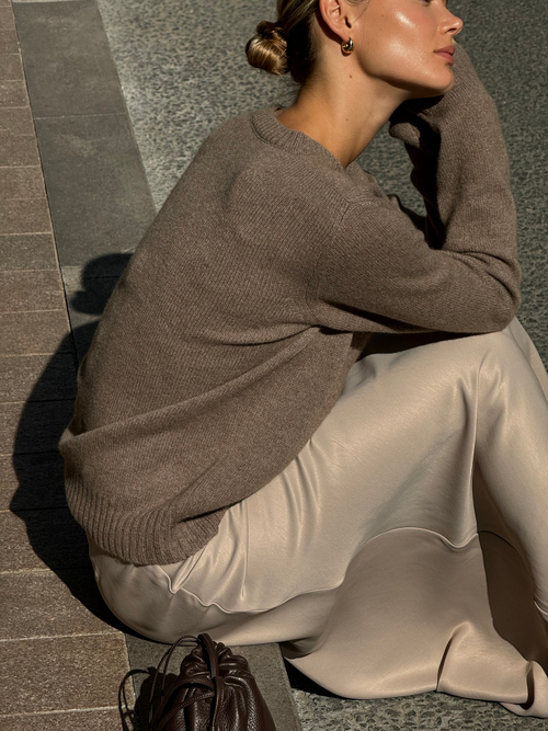 Джемпер REAL, мокко