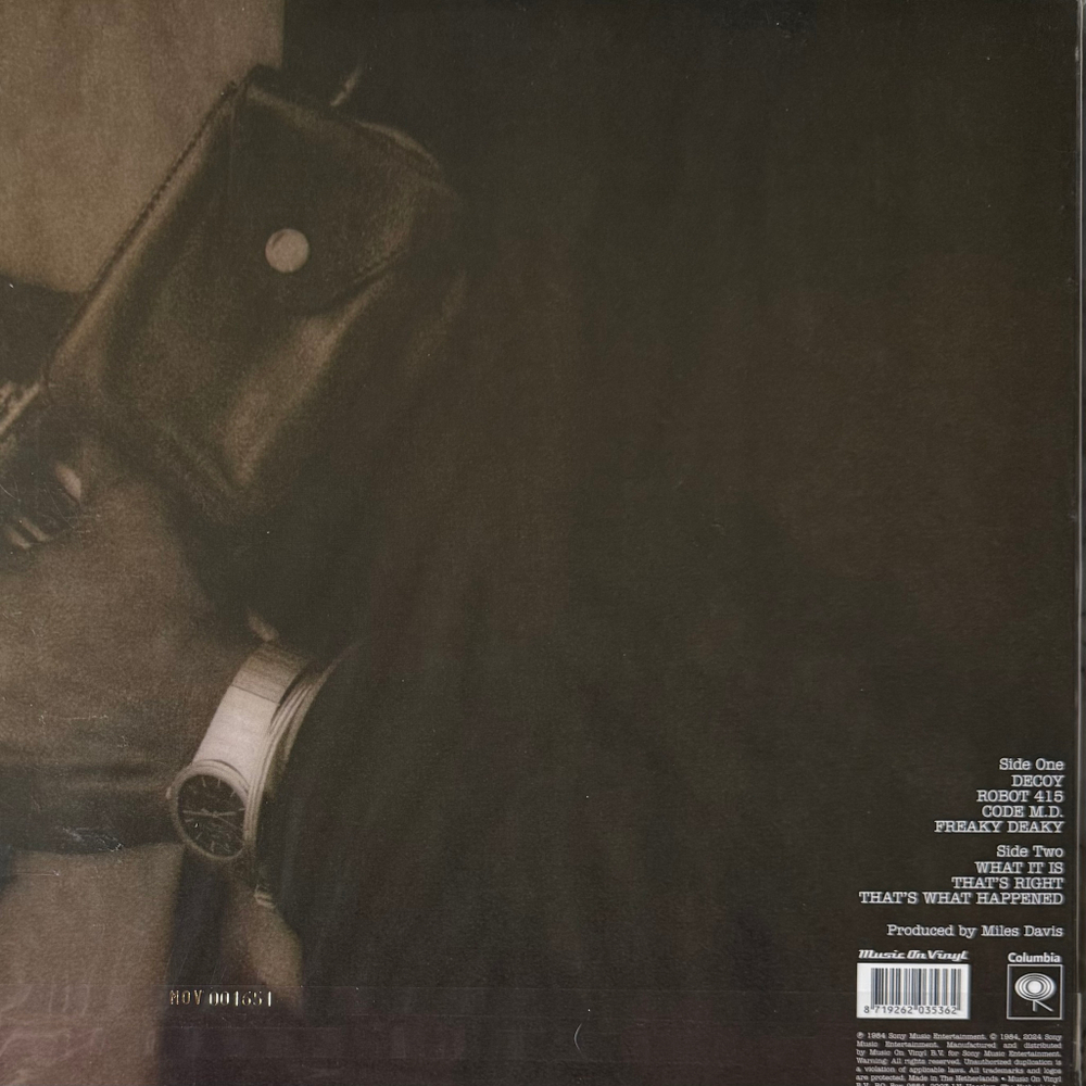 Виниловая пластинка Miles Davis ‎– Decoy LP Colored
