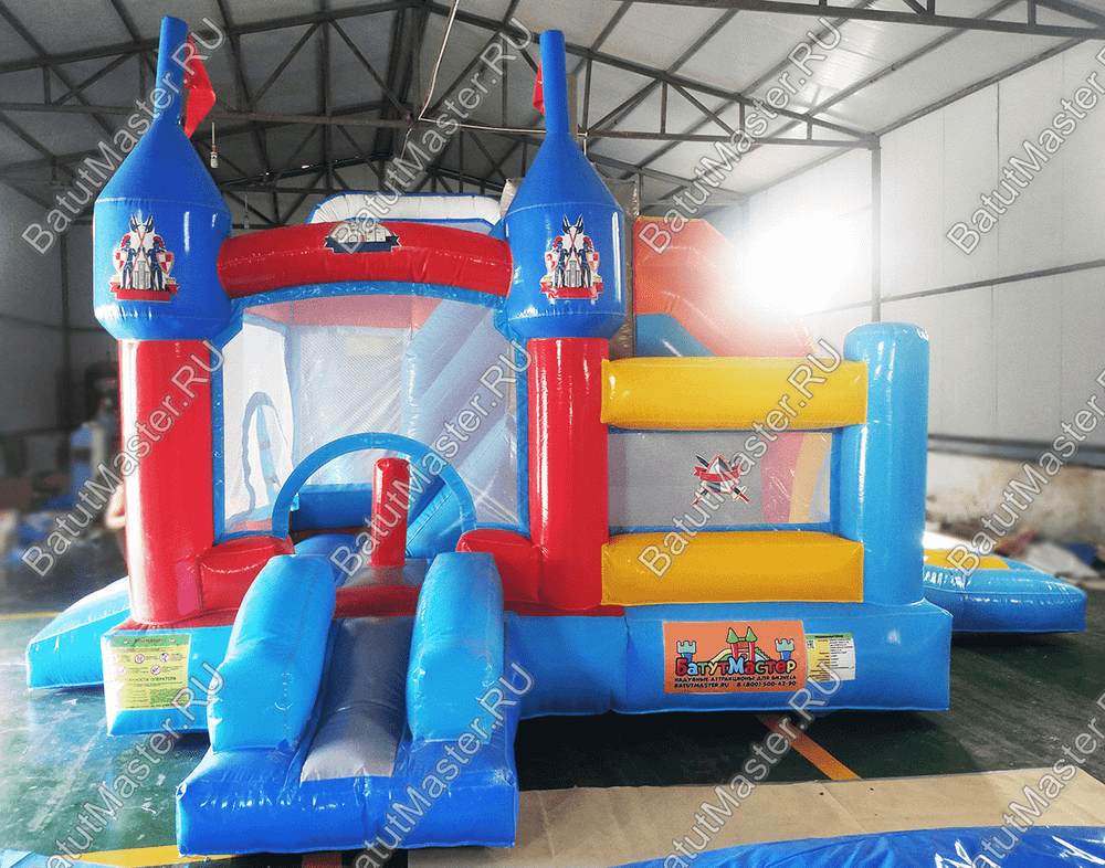 Коммерческий надувной батут "Цитадель"