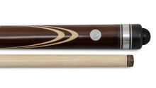 Кий / пирамида 2-pc &quot;Классика&quot; (термограб) 19 запилов с перепилом