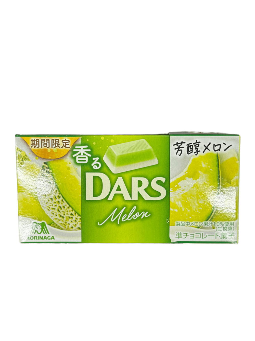 Шоколад Dars белый "Спелая Дыня" 12шт, Morinaga 46 гр