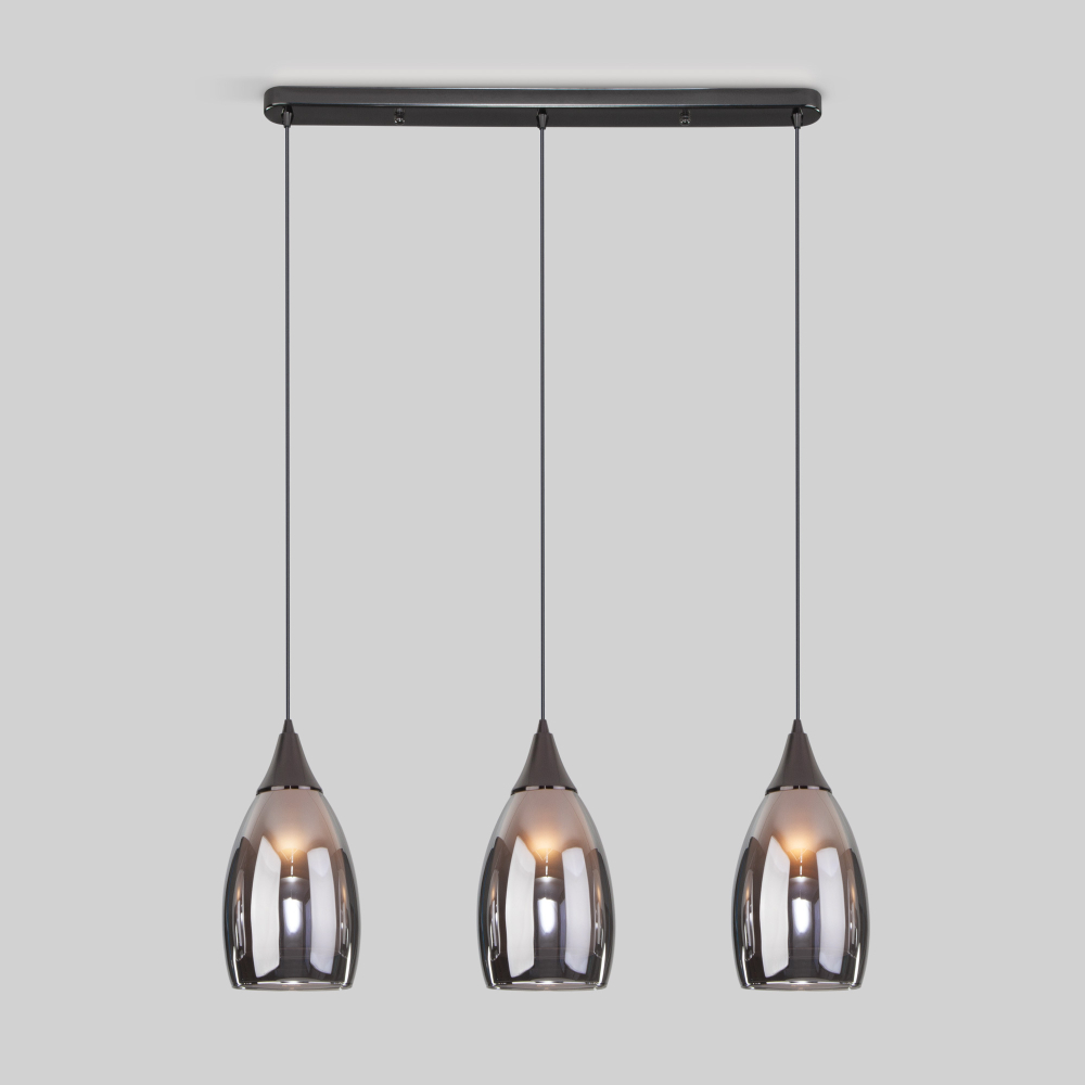 Подвесной светильник 50285/3 черный жемчуг