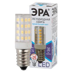 Лампа светодиодная ЭРА STD LED T25-3,5W-CORN-840-E14 3,5Вт нейтральный белый свет Е14 | Лампы cветодиодные для бытовой техники