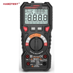 Цифровой мультиметр HT118A Habotest автомат емкость частота температура поиск проводки ток фаза фонарик подсветка True RMS