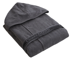 Халат махровый Cesare Paciotti Fitness Short серый