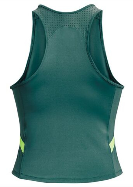 Топ теннисный Under Armour Armour Mesh Tank - coastal teal/lime surge
