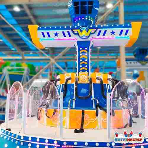 Детская летающая машина «Мини» 12 мест, 8×2,5×2,5 м