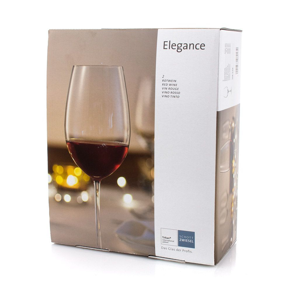 Набор фужеров для красного вина 2 шт 506мл Schott Zwieswl Elegance Германия упаковка