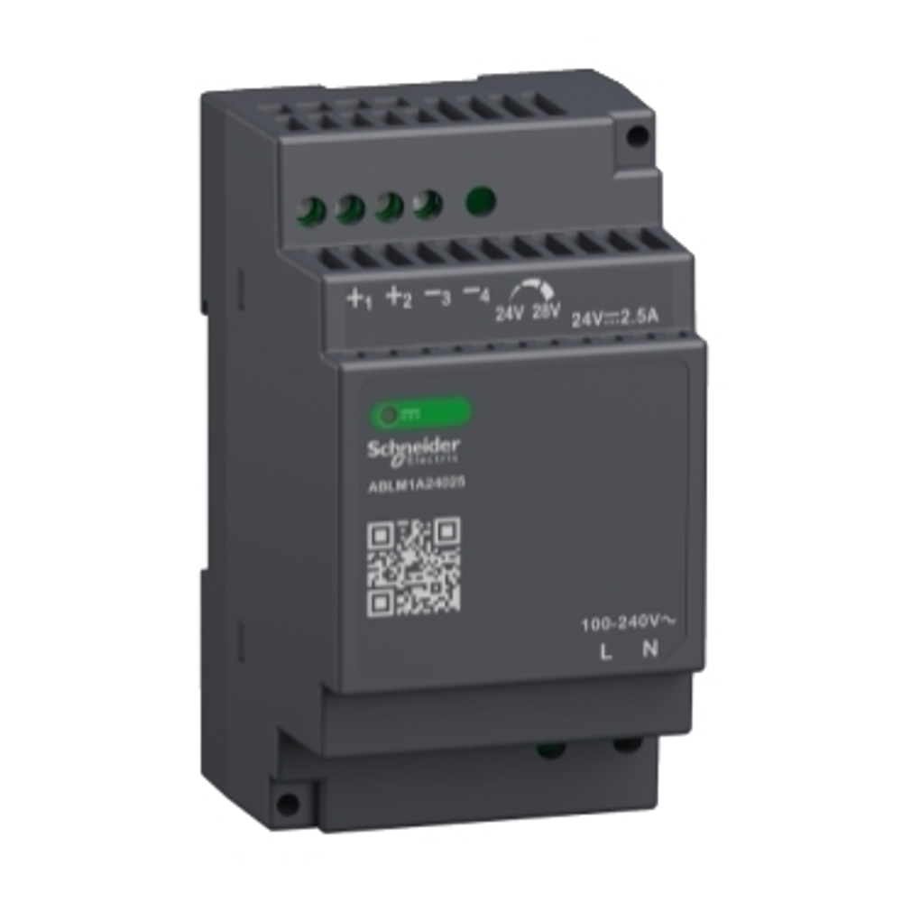 Источник питания Schneider Electric ABLM1A24025, 24В, 2,5A, 60Вт.