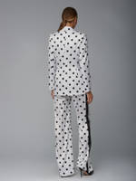 Пижамный костюм в горох