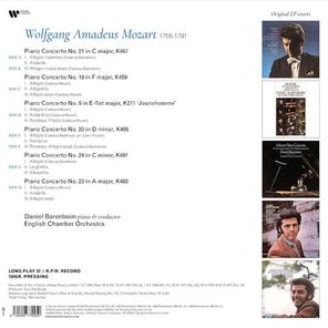 The English Chamber Orchestra, Daniel Barenboim / Mozart: Piano Concertos Nos. 9, 19, 20, 21, 23 &amp; 24 (4LP)