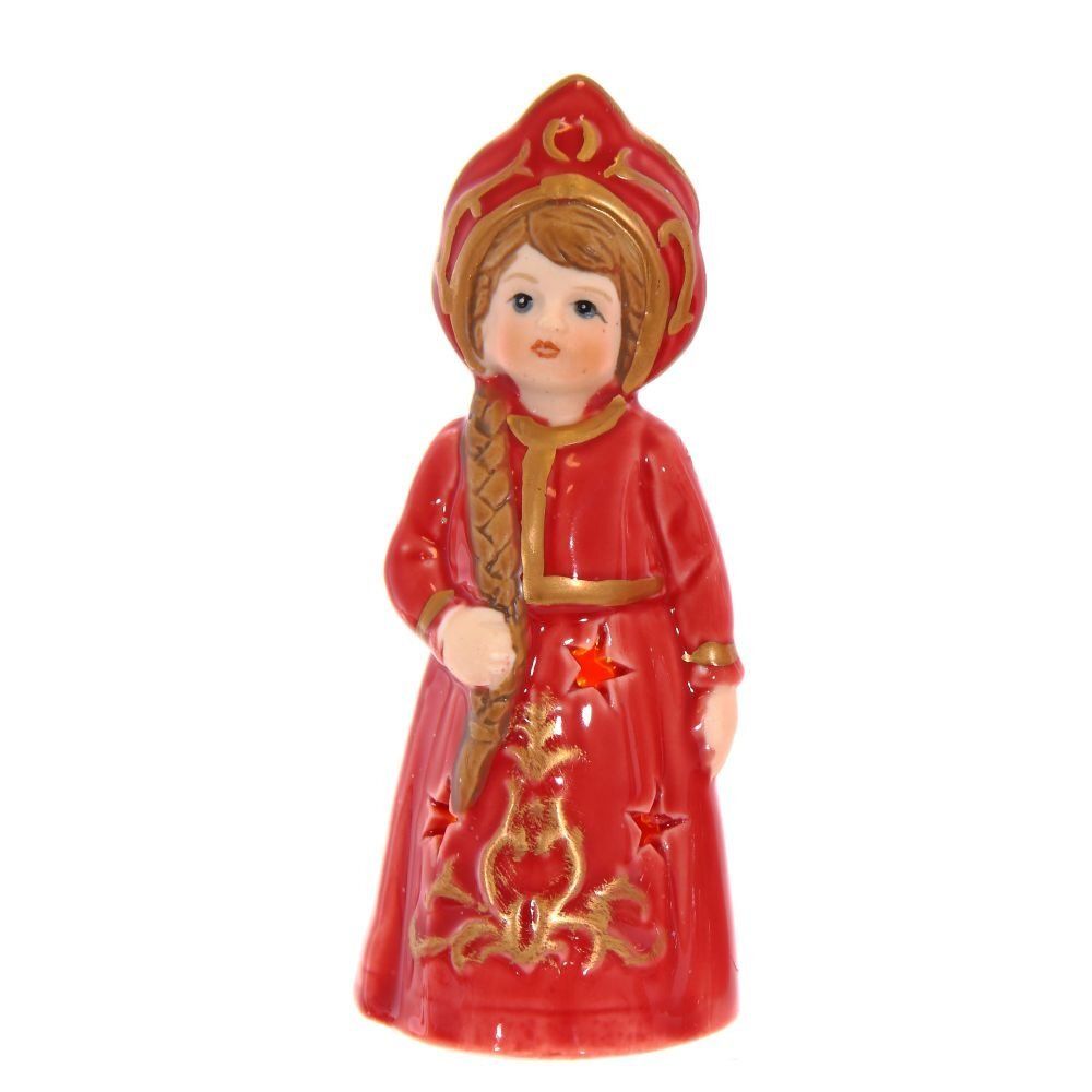 GAEM Фигурка декоративная "Снегурочка" с подсветкой, L4,5 W4 H11 см, 2в.