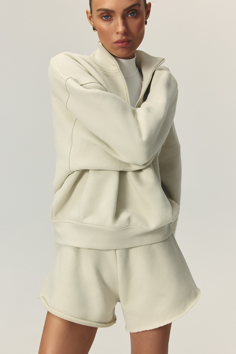 Шорты-юбка Слоновая кость