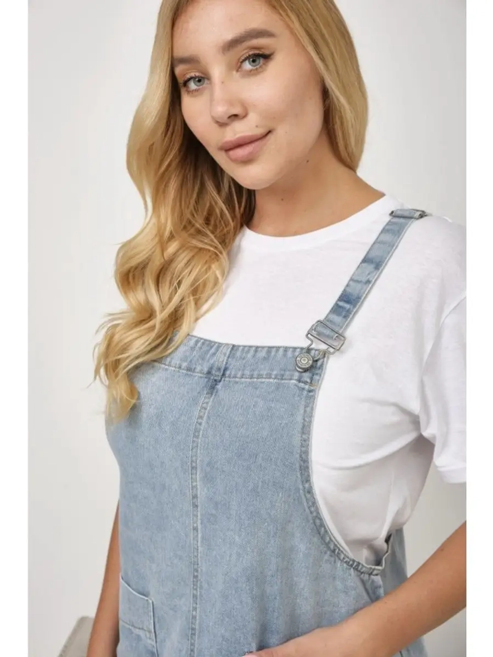 Джинсовый сарафан летний