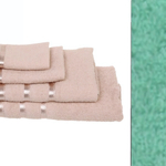 Полотенце махровое 50*90см «LUNA» цвет мятный 05010 плотность 360гр/м2