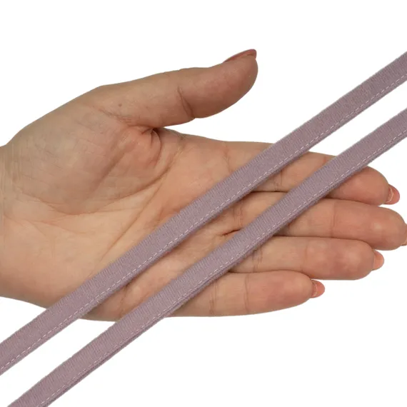 Ворсовая тесьма под каркасы лавандово-серая