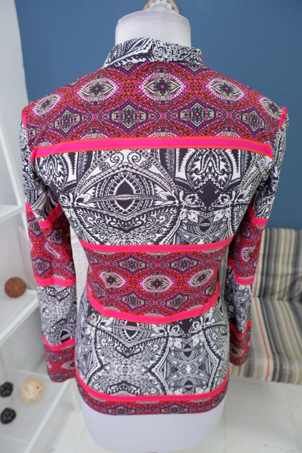 Блуза Selection с принтом 42 размер