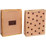 Пакет подарочный «В крафтовых тонах» 26*32*10 см