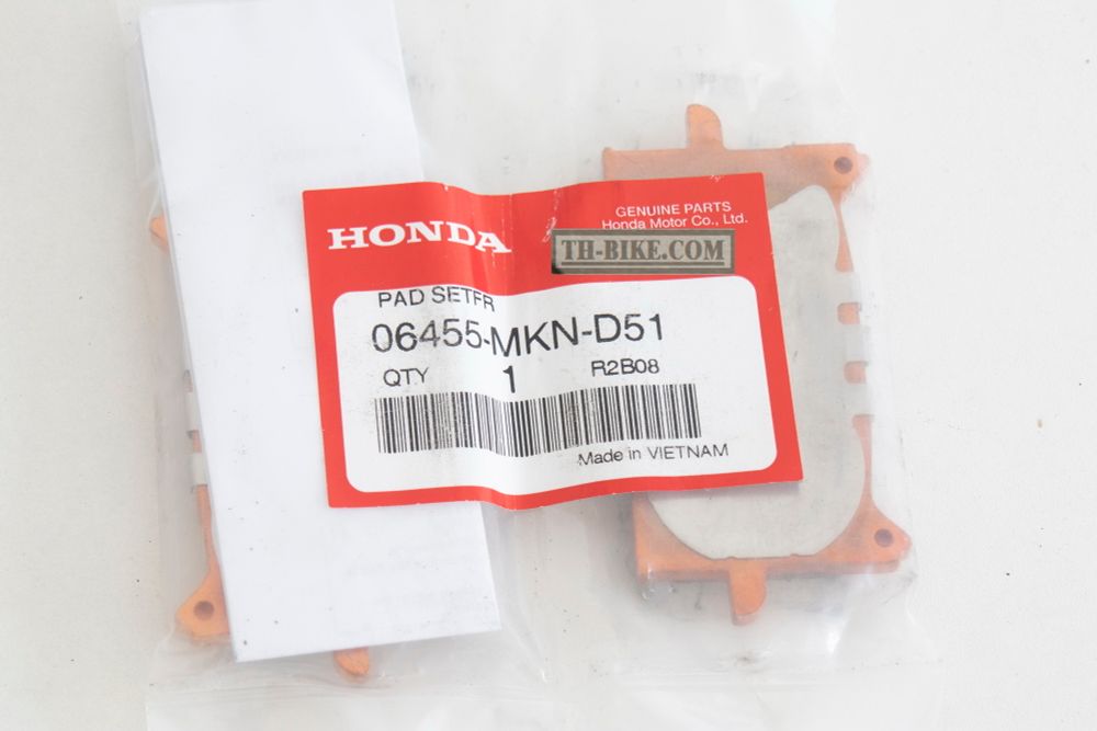 06455-MKN-D51. PAD SET, FR.