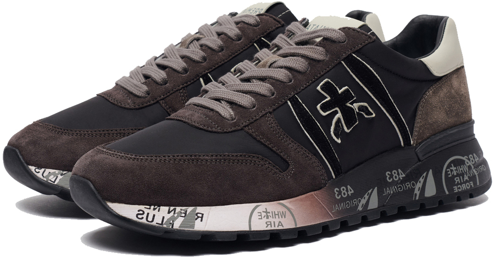 Premiata Lander 4951 темно-коричневые