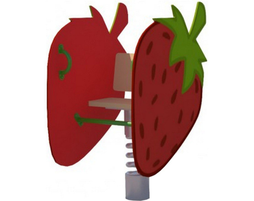 Качалка на пружине Клубничка ИО 05380
