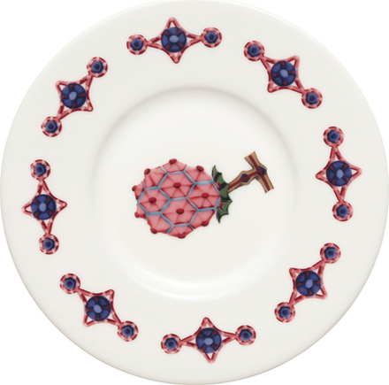 Блюдце для кофе Iittala Taika Sato, фарфор, 16 см, разноцветное