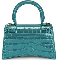 Сумка BALENCIAGA с крокодиловым тиснением