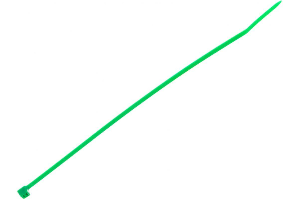Нейлоновый хомут Зубр МАСТЕР зеленый 2,5 мм x 150 мм, 100 шт 309060-25-150