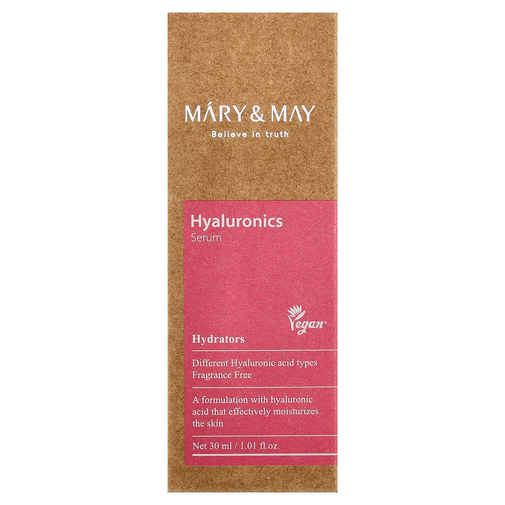 Mary & May, сыворотка с гиалуроновой кислотой, 30 мл (1,01 жидк. унции)