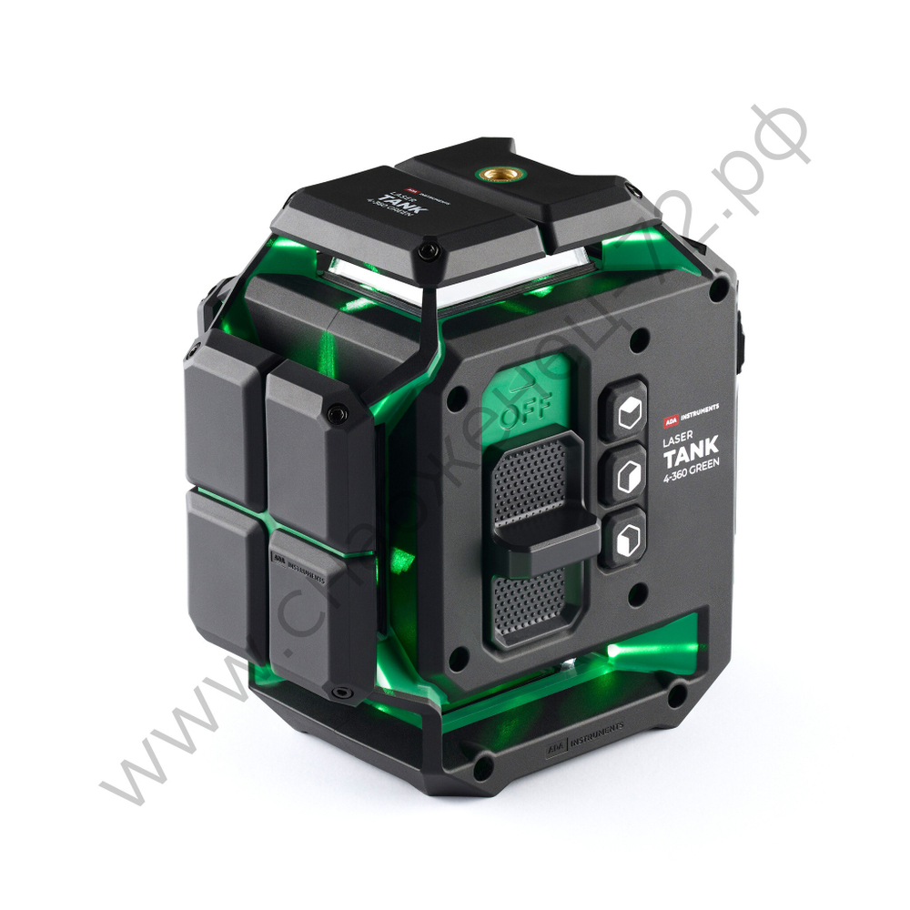 Лазерный уровень ADA LaserTANK 4-360 GREEN Basic Edition
