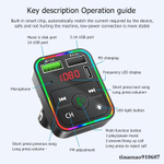 FM модулятор (трансмиттер) автомобильный TDS TS-CAF15 Bluetooth