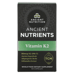 Ancient Nutrition, Ancient Nutrients, витамин K2, 60 капсул