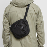 Arcteryx 2.5L Crossbody Outdoor Bag Nylon Black Men"s