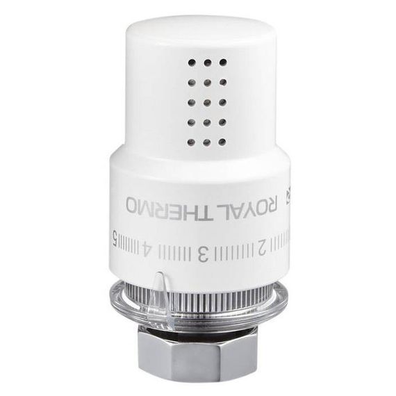 Термоголовка жидкостная Royal Thermo Design М30х1,5 (белый) RTO 07.0009