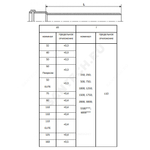 Труба PP-H с раструбом серая Дн 110х2,7 б/нап L=1,5м в/к RTP (РосТурПласт) 11184