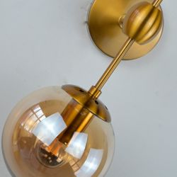 Бра Modo Sconce 2 Globes Gold By Imperiumloft