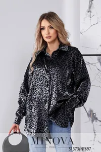 Рубашка 697-черный Minova
