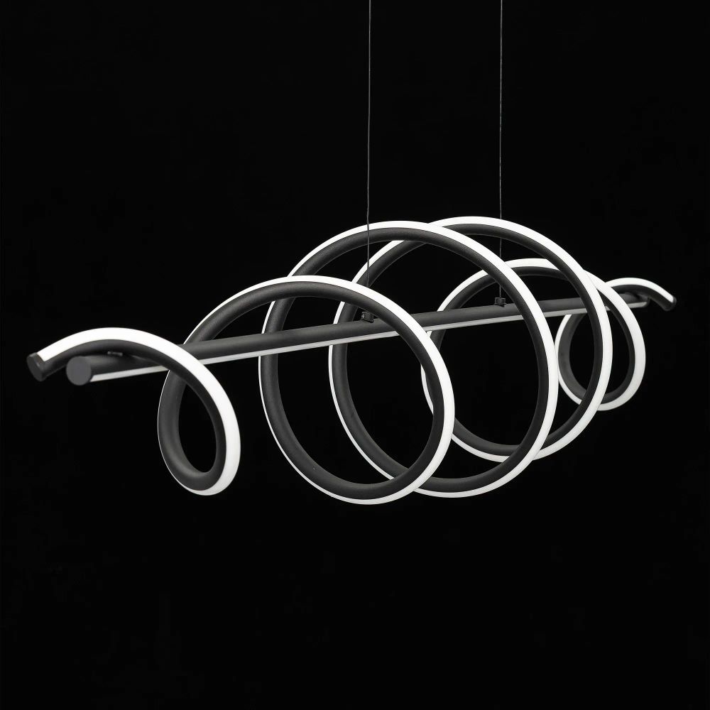 Citilux Джемини CL229066 LED Светильник подвесной с диммером Чёрный