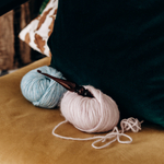 Деревянный крючок для вязания из древесины кедра 5 мм. K201