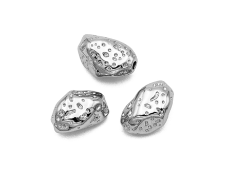 Бусина "Камешек" 14х9мм (1шт)