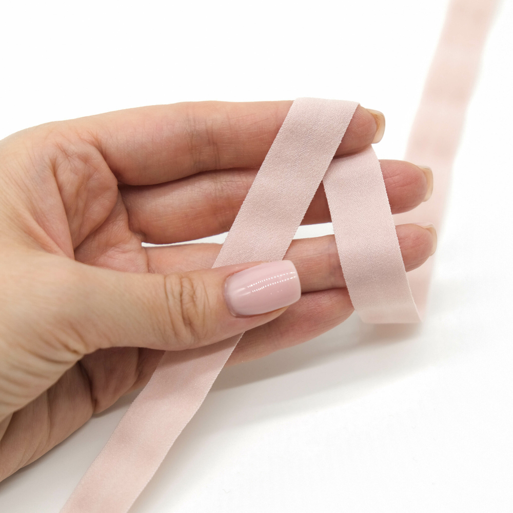 Бейка эластичная отделочная ПУДРА, 15мм