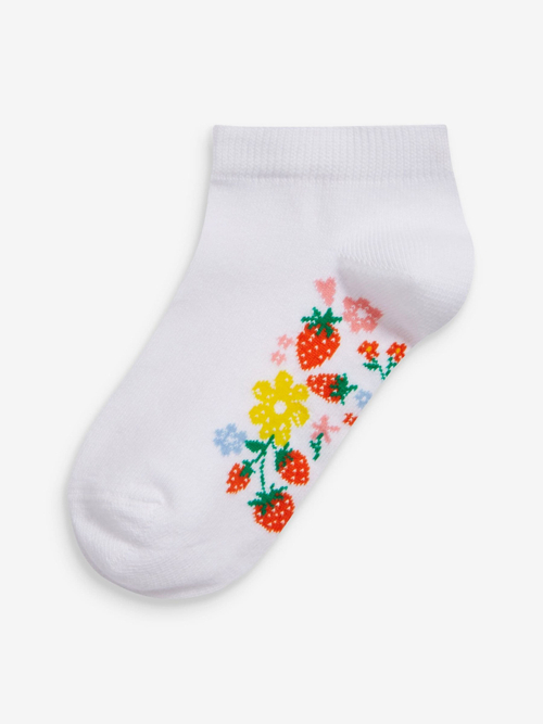 Носки хлопковые для девочки Next 839-372, 5 шт., Белый