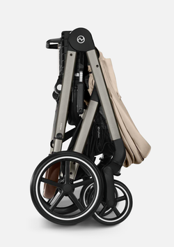Cybex Детская коляска Balios S Lux BLK 2 в 1 цвет Almond Beige