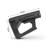 Приклад ORION телескопический, под трубы Mill-spec и Com-spec, антилюфт, K.Arma