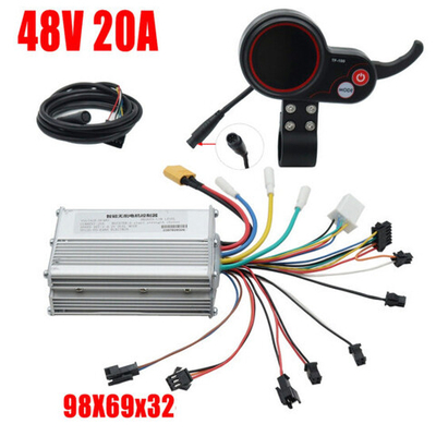 Контроллер универсальный 48v бортовой компьютер с курком газа для электросамоката