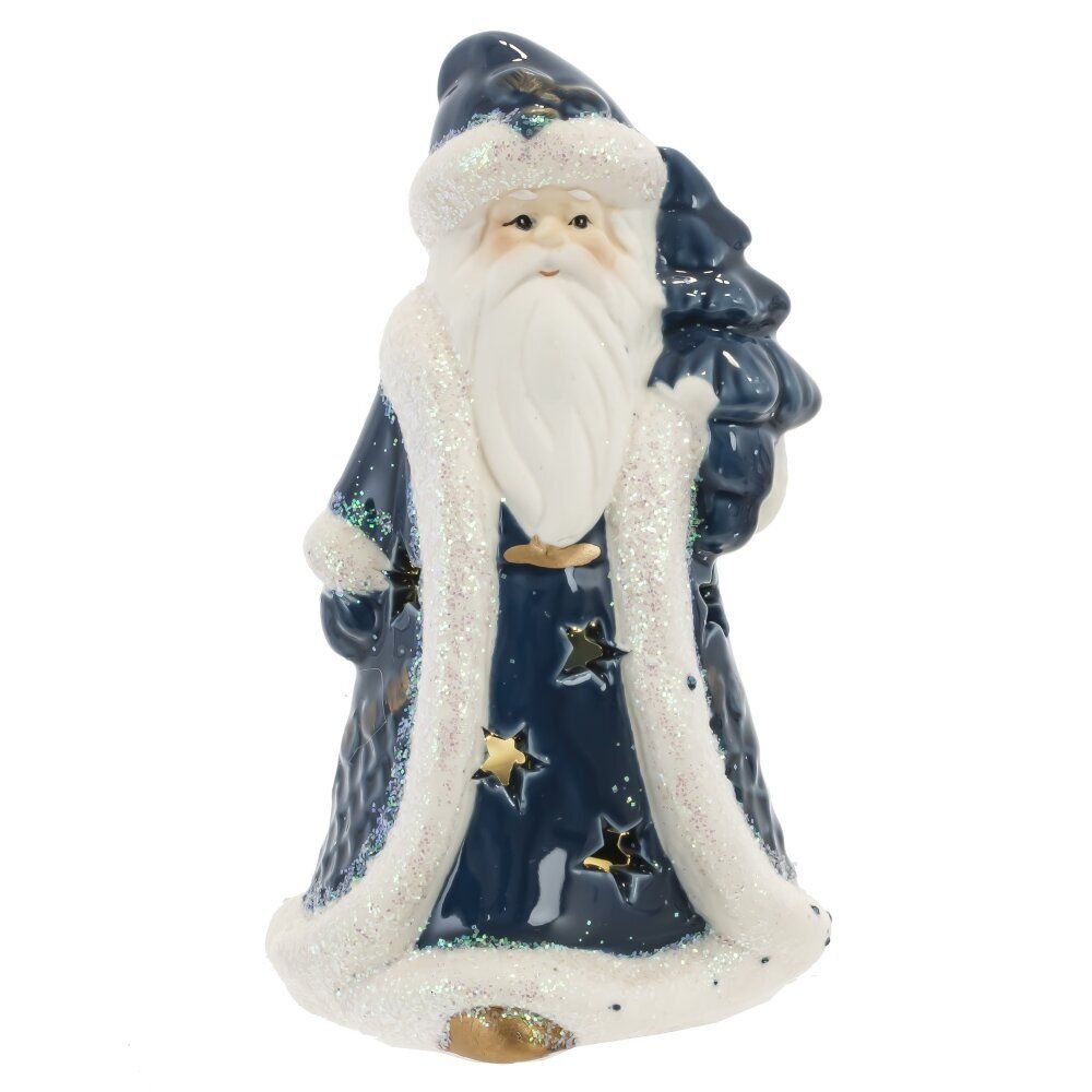 GAEM Фигурка декоративная "Дед Мороз" с подсветкой (2xLR44), L7, L6,5 W5,5 H12 см, 2в.